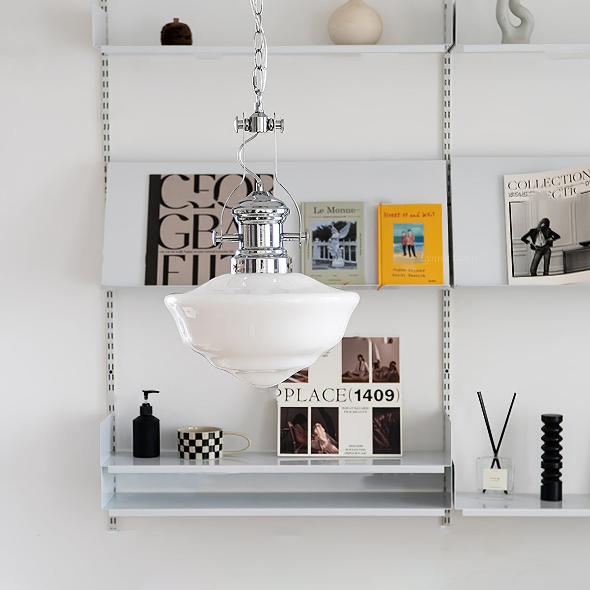 Zomiria Premium Noordse kunst glas hanglamp