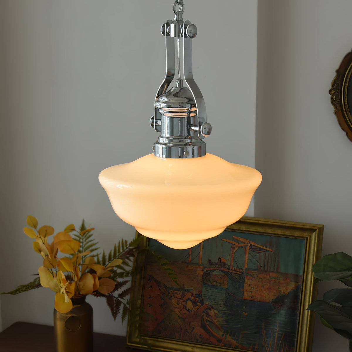 Zomiria Premium Noordse kunst glas hanglamp