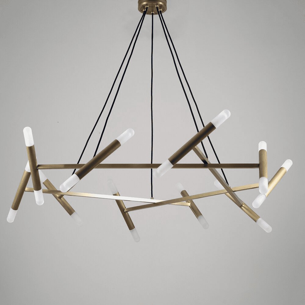 Soliriel Moderne kroonluchter van messing