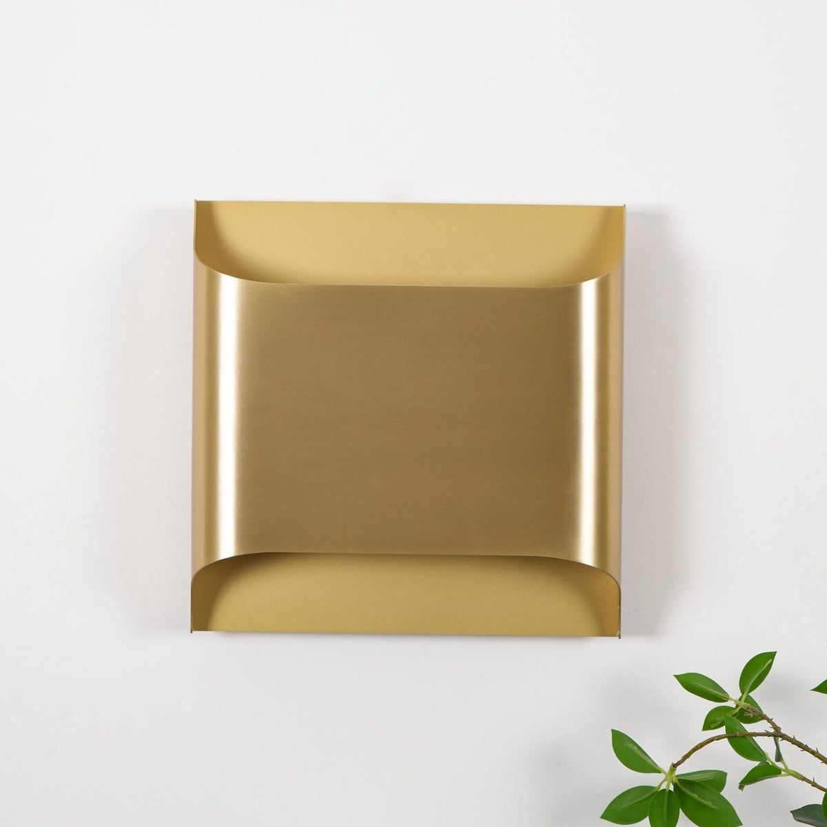 Hardy wandlamp van messing