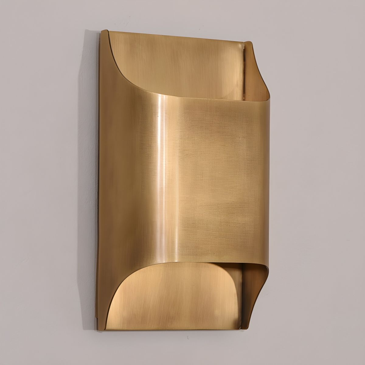 Hardy wandlamp van messing