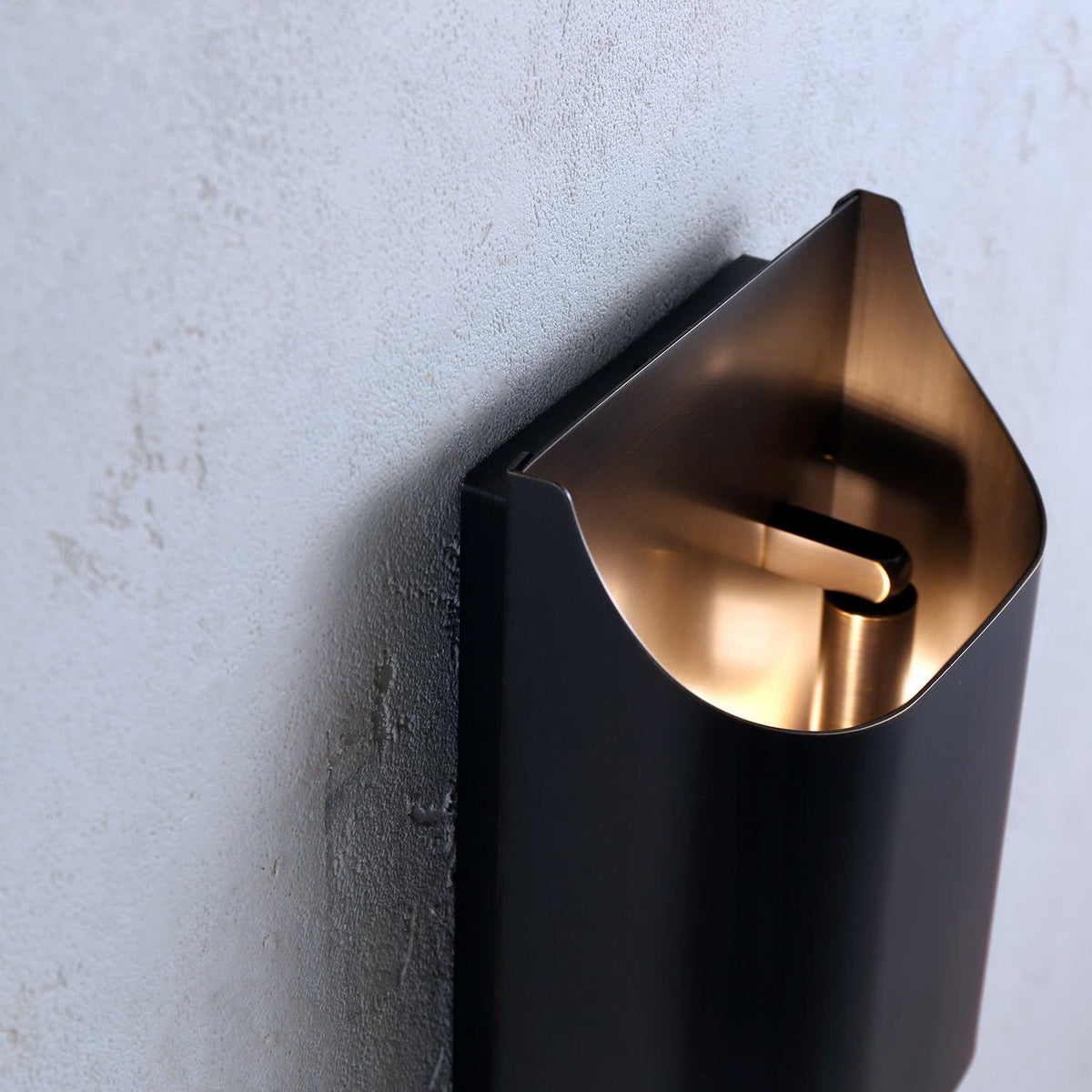 Hardy wandlamp van messing
