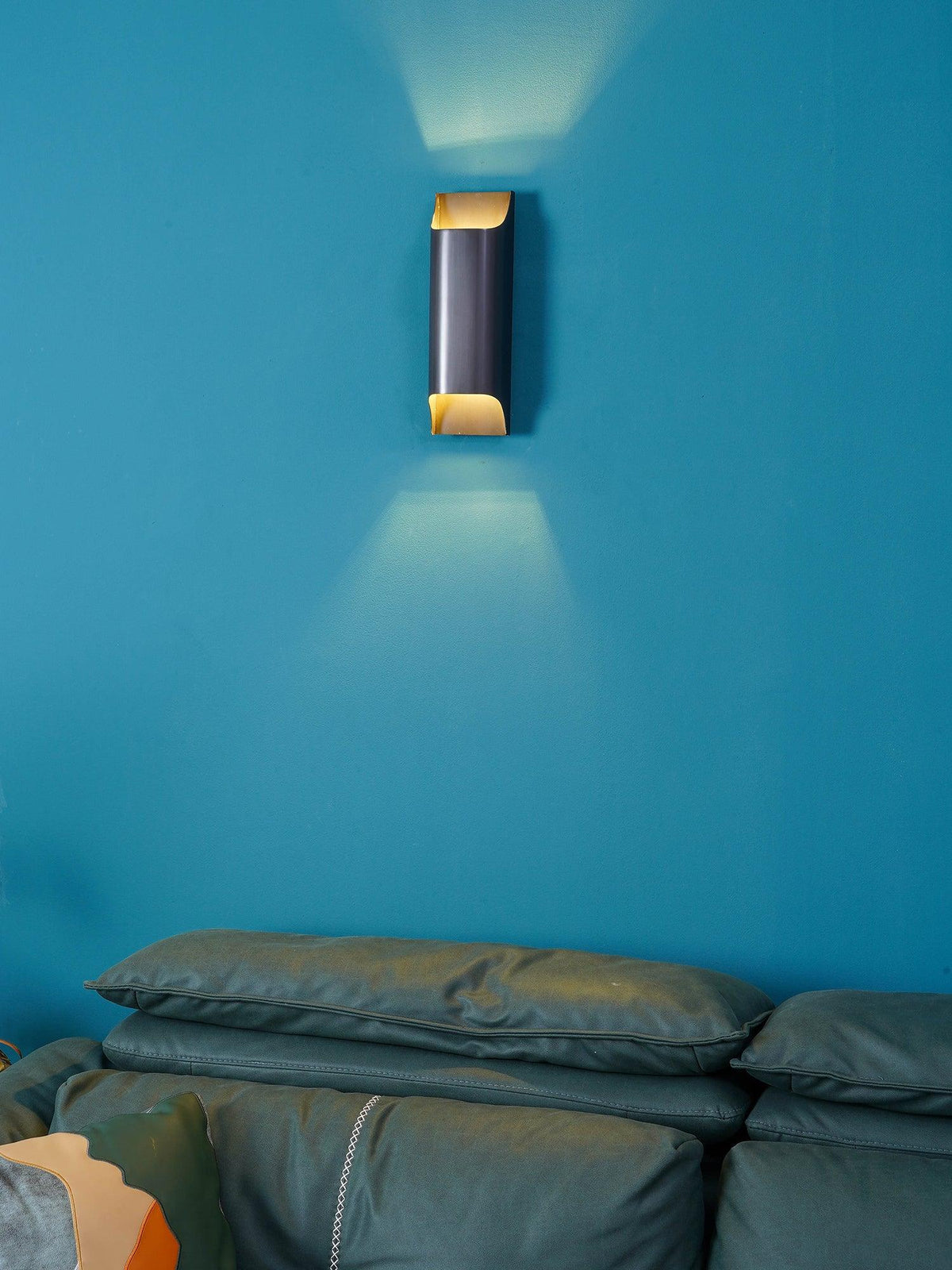 Hardy wandlamp van messing