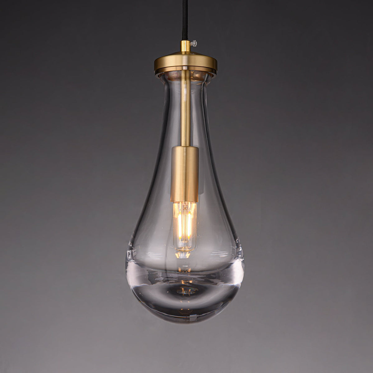 Votheor Moderne minimalistische hanglamp van messing en glas