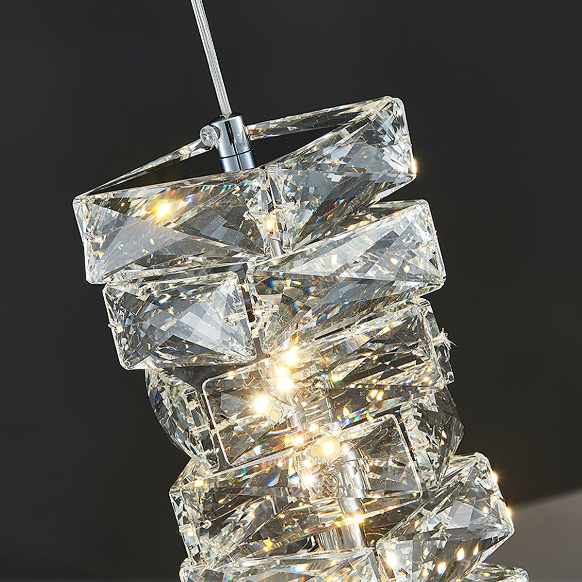Crysta luxe kristallen hanglamp