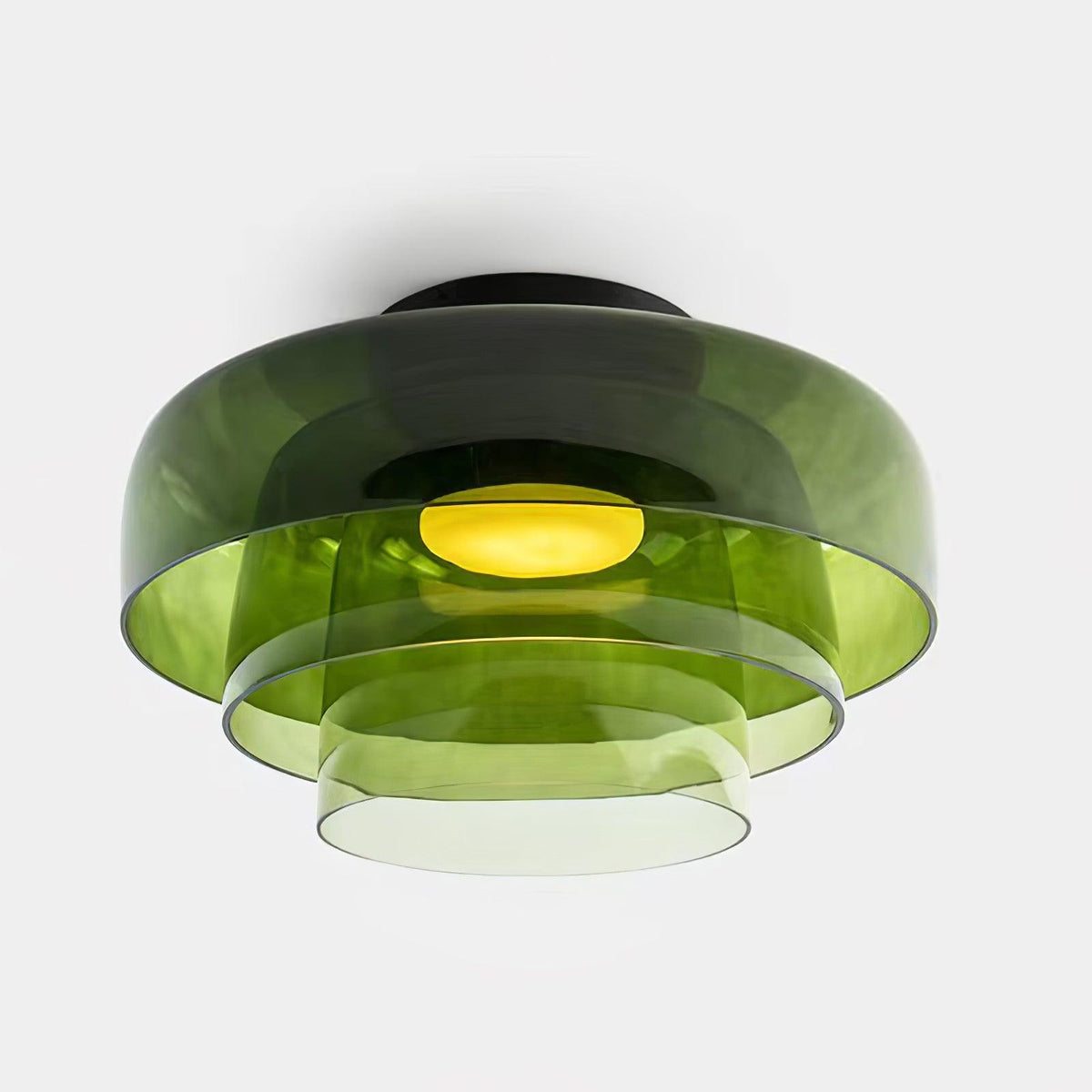 Miroriella plafondlamp gelaagde structuur warm elegant