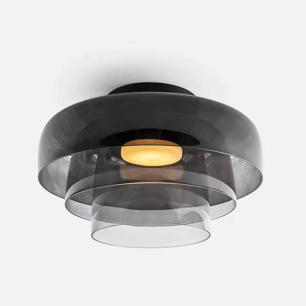 Miroriella plafondlamp gelaagde structuur warm elegant