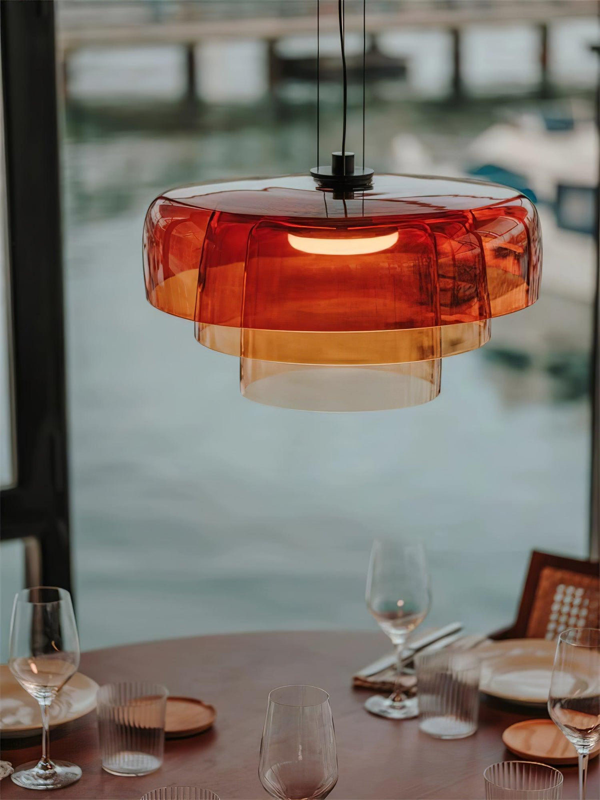 Renivine industriële hanglamp