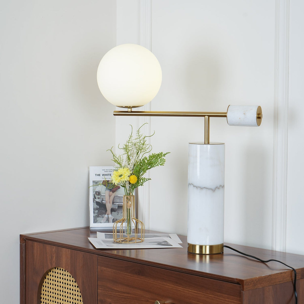 Vathayre Minimalisme tafellamp met Marmer