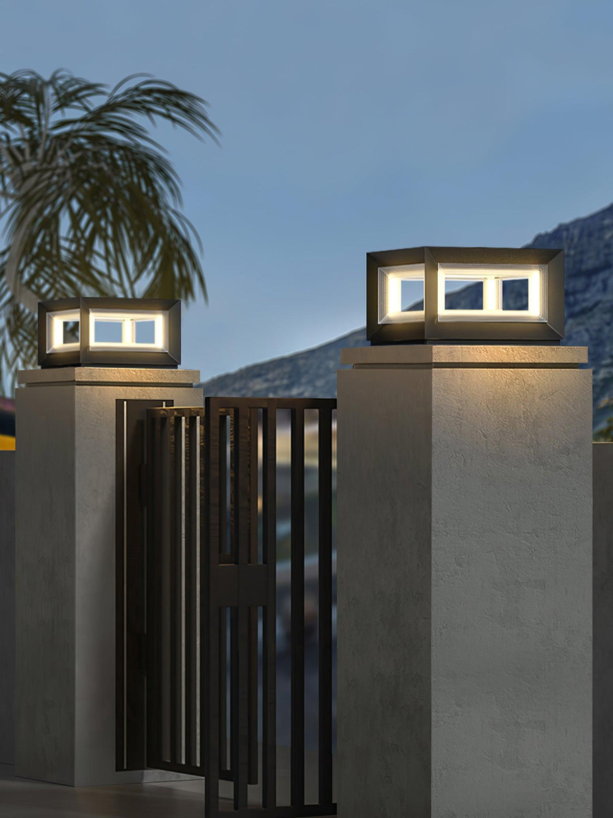 Lewis Moderne buitenwandlamp