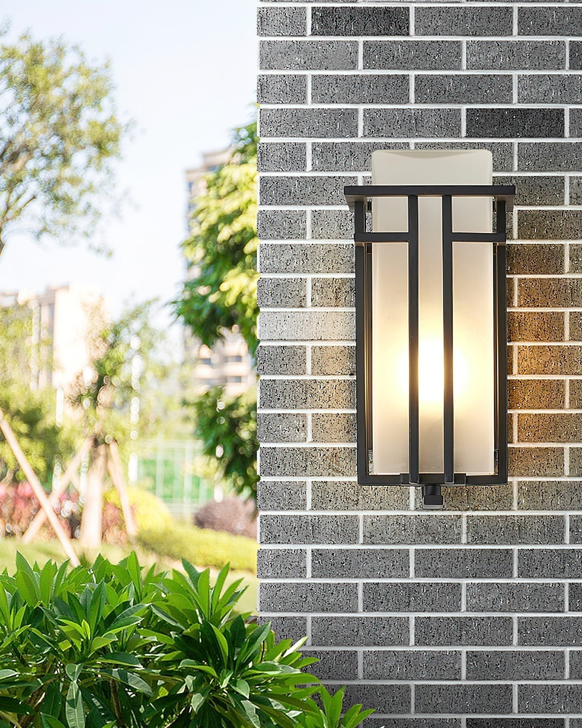Wilen buitenwandlamp ijzer lantaarn retro