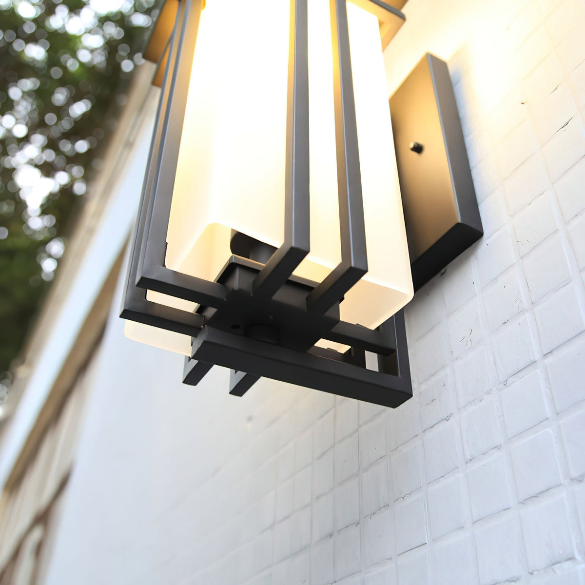 Wilen buitenwandlamp ijzer lantaarn retro