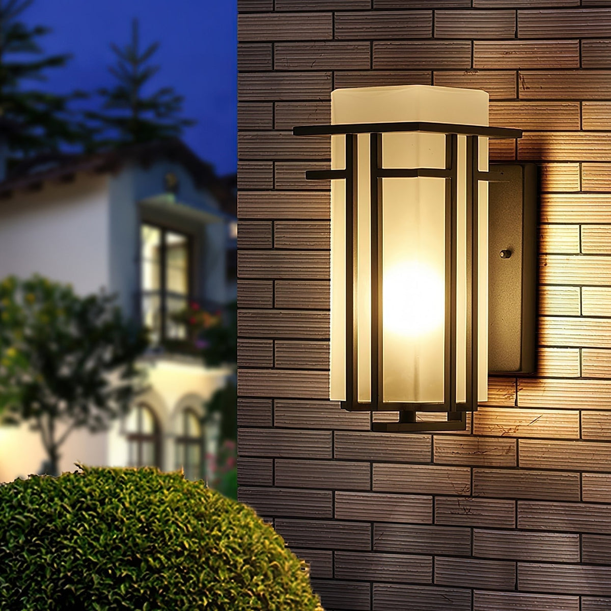 Wilen buitenwandlamp ijzer lantaarn retro