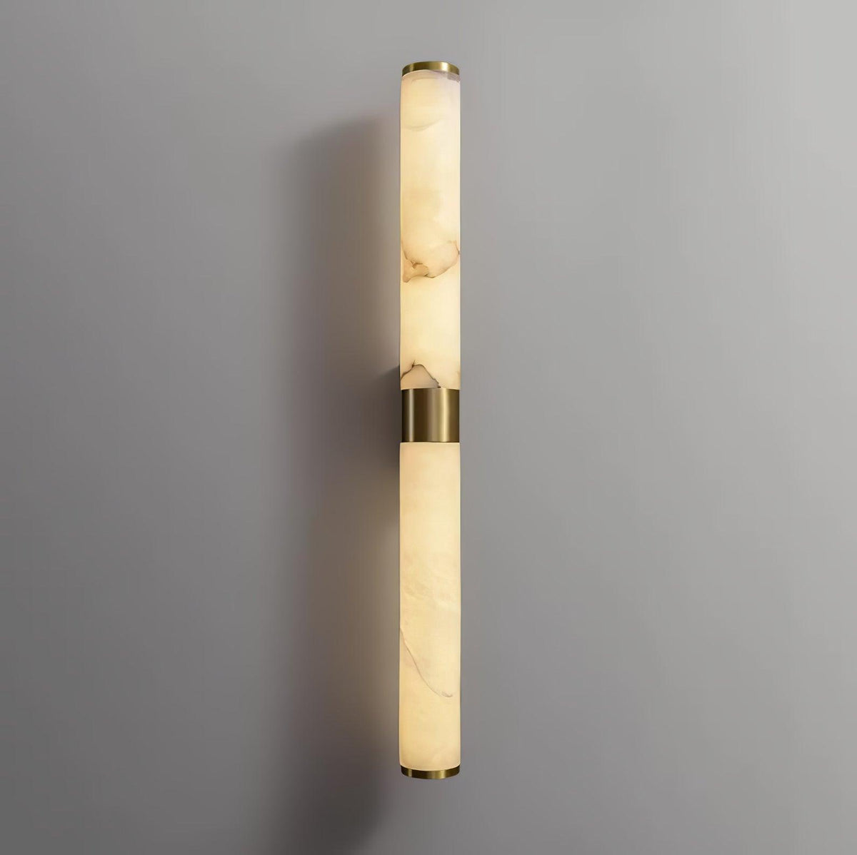 Olmirira minimalistische wandlamp van albast