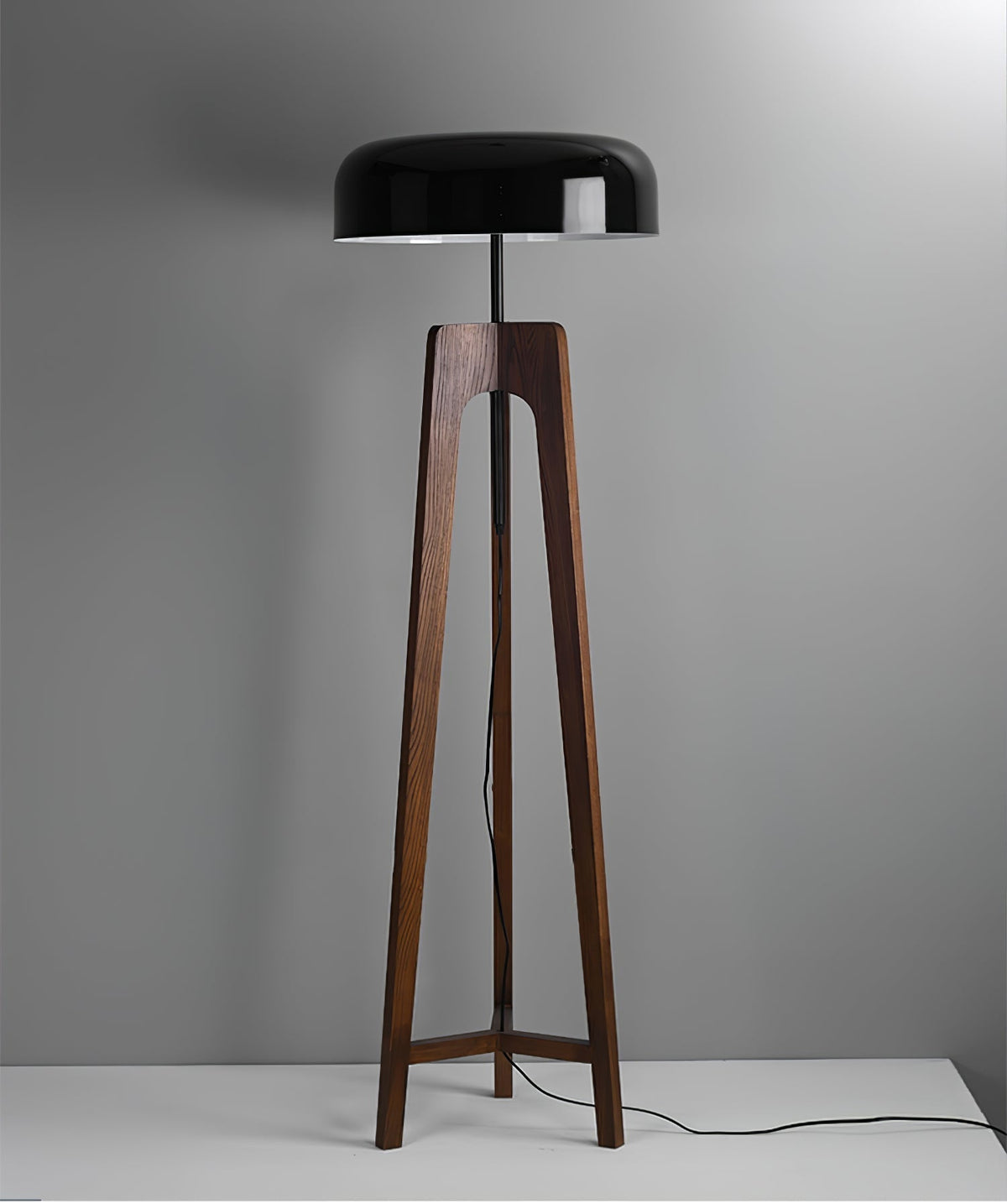 Kovain Houten Minimalistische vloerlamp
