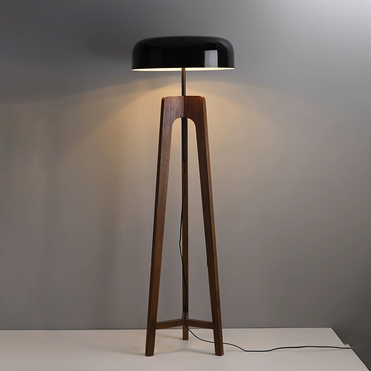 Kovain Houten Minimalistische vloerlamp