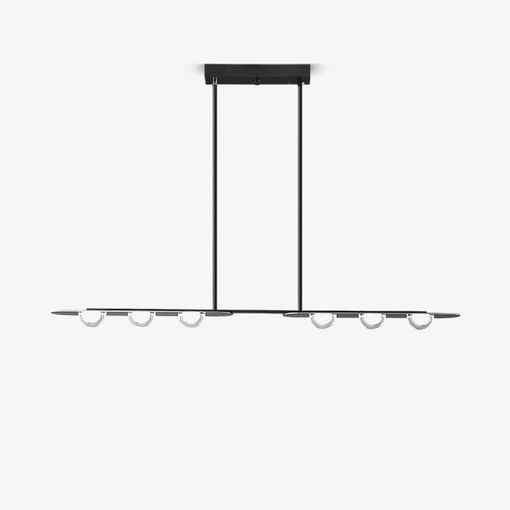 Liorerelle hanglamp met lineair glas in minimalistische stijl