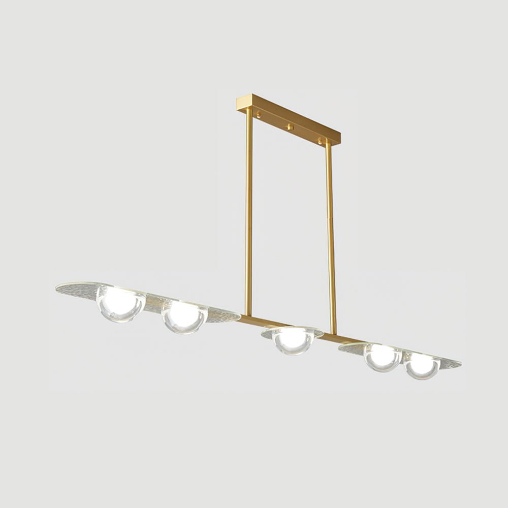 Liorerelle hanglamp met lineair glas in minimalistische stijl