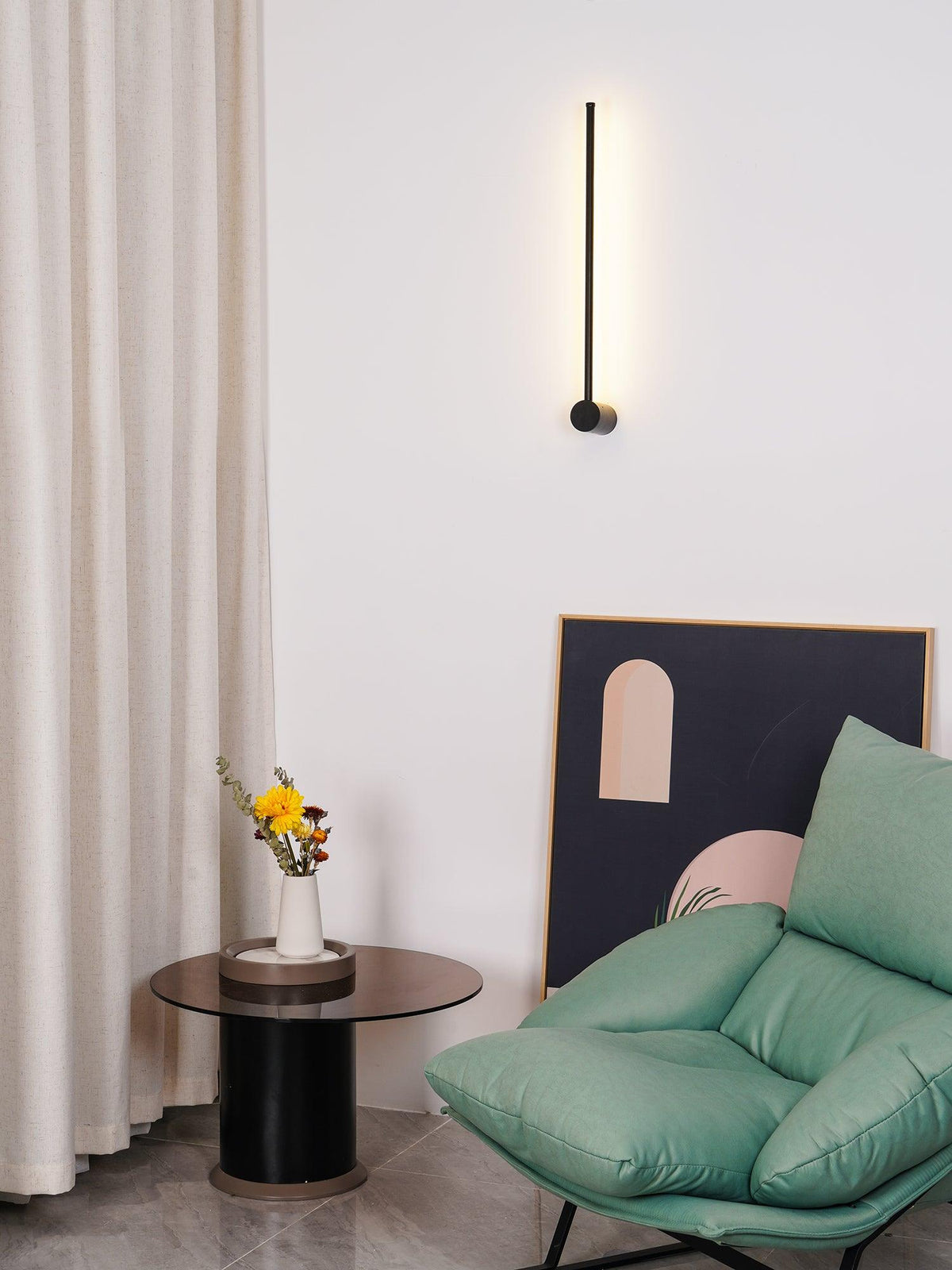 Miren Moderne minimalistische lineaire LED wandlamp