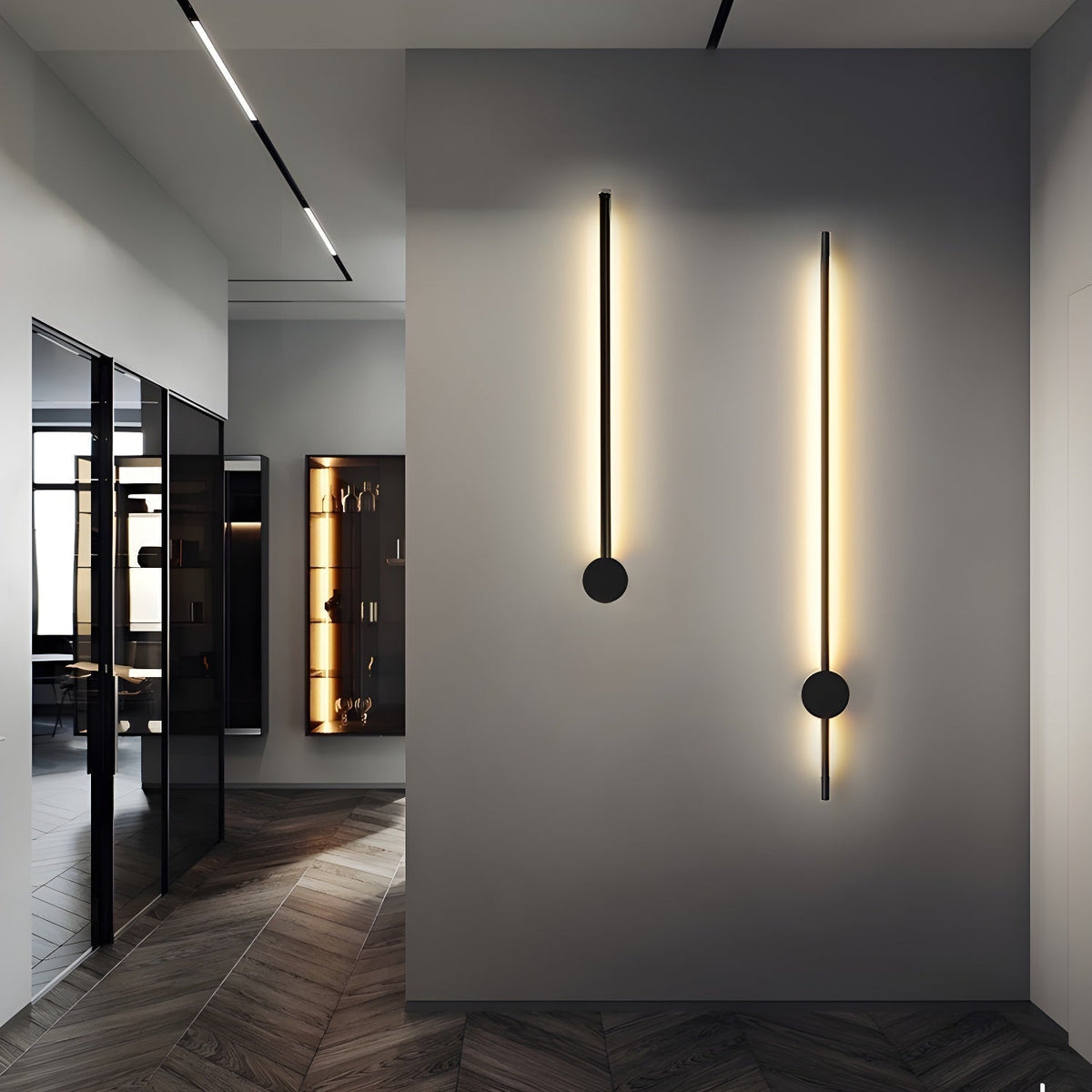 Miren Moderne minimalistische lineaire LED wandlamp