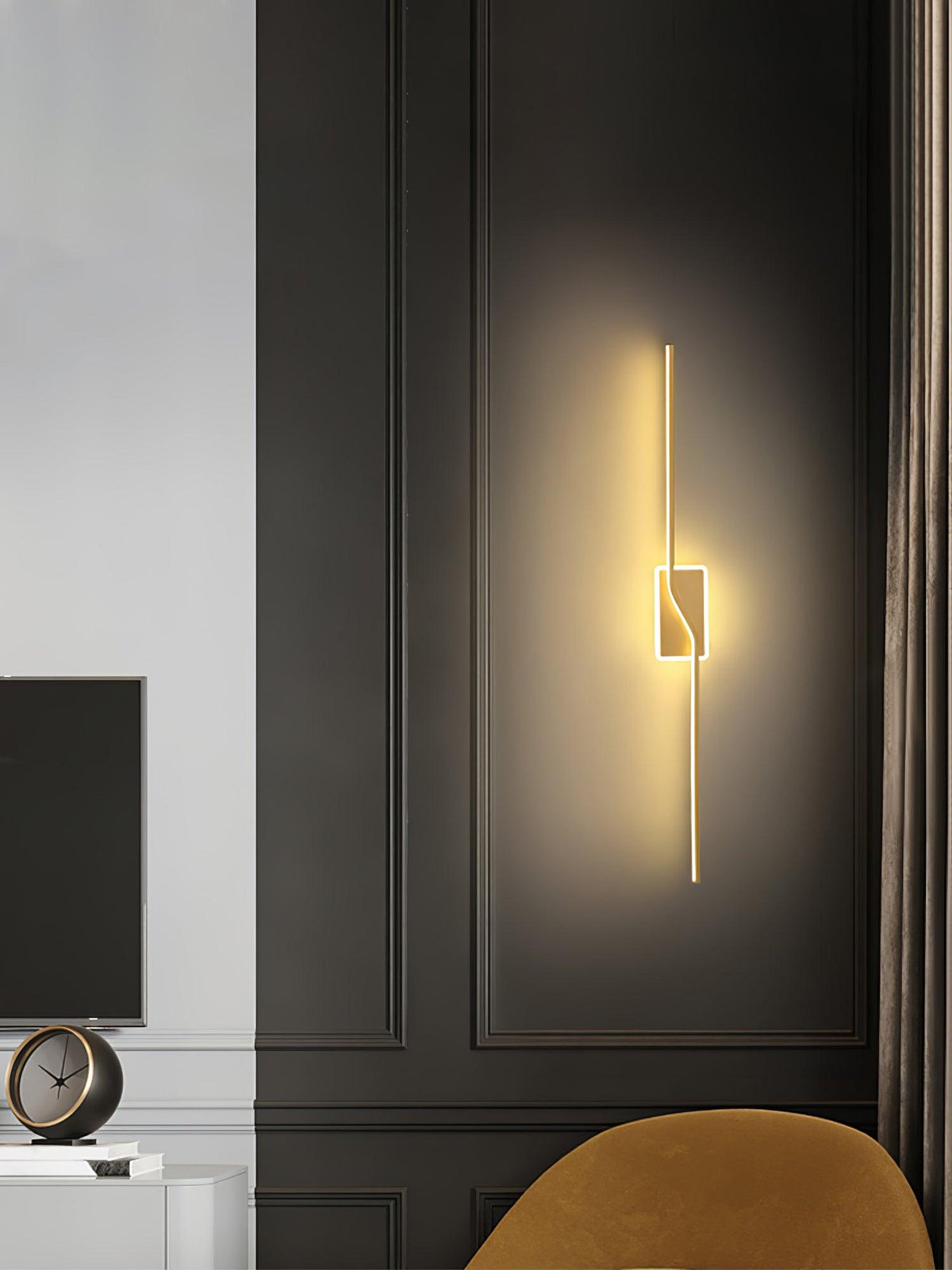 Cael Moderne minimalistische lineaire wandlamp