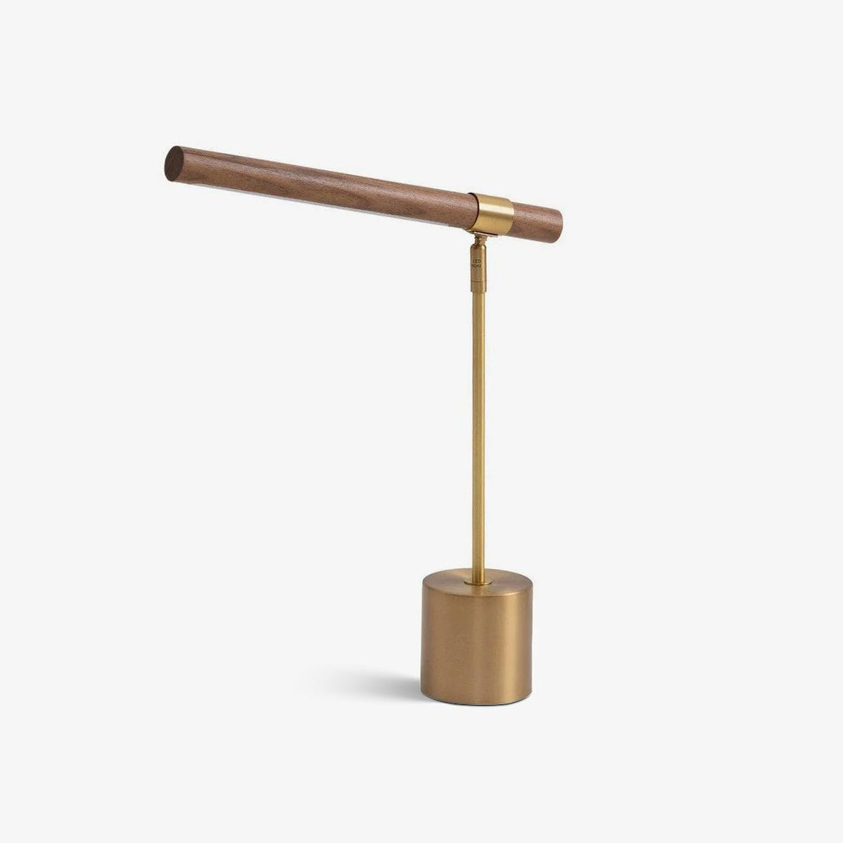 Elauine Minimalistische tafellamp met Lineair Houtaccent