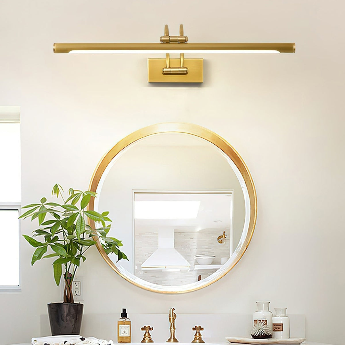Curelian Vanity met stekker wandlamp