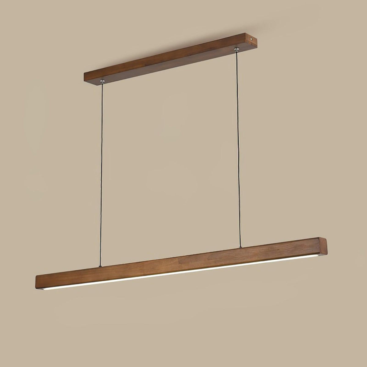 Aro Lineaire hanglamp van hout