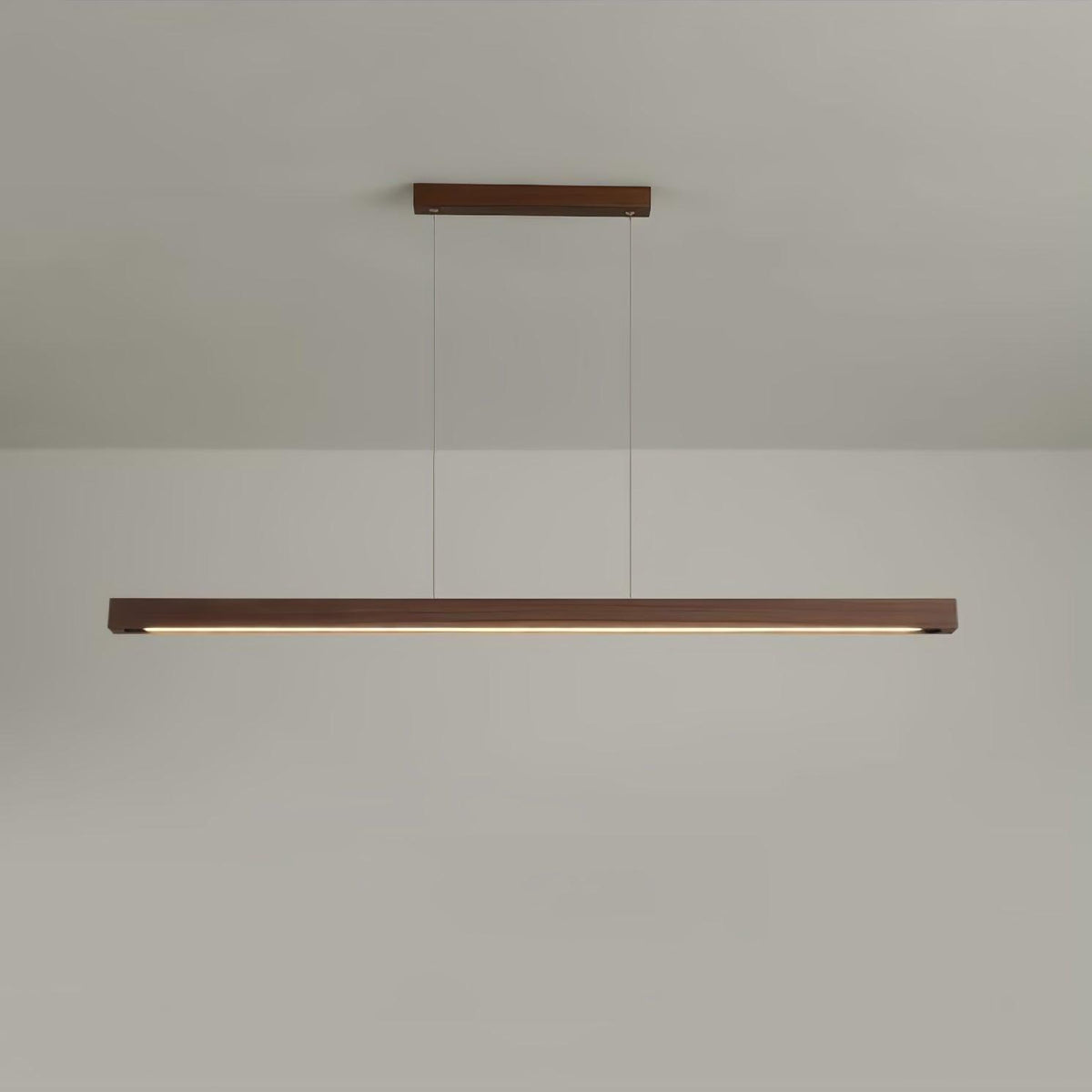 Aro Lineaire hanglamp van hout