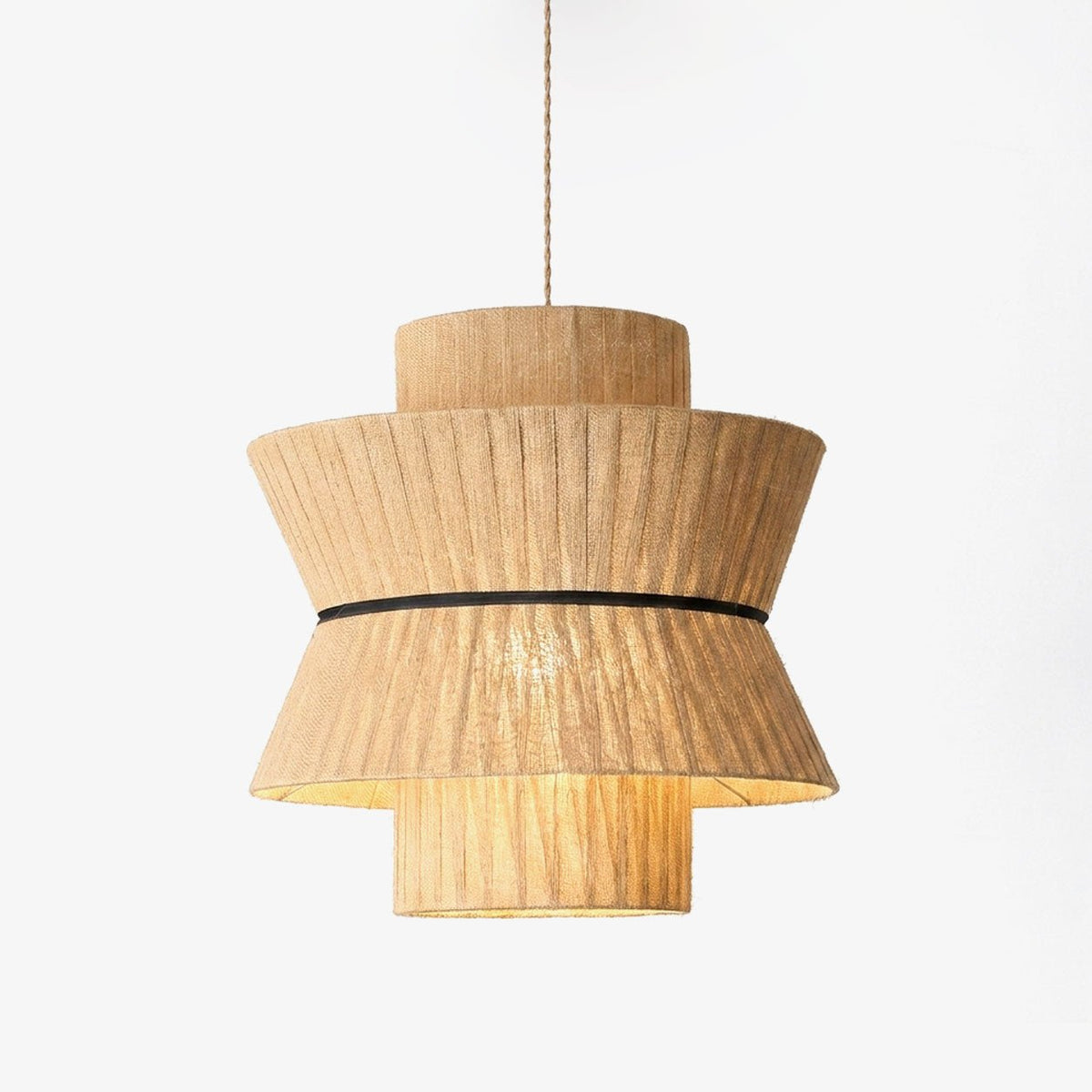 Raffia hanglamp
