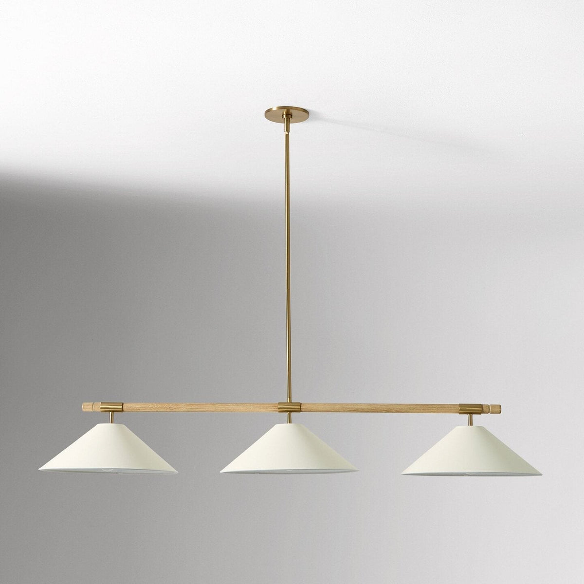 Linen Cone Linear Kroonluchter