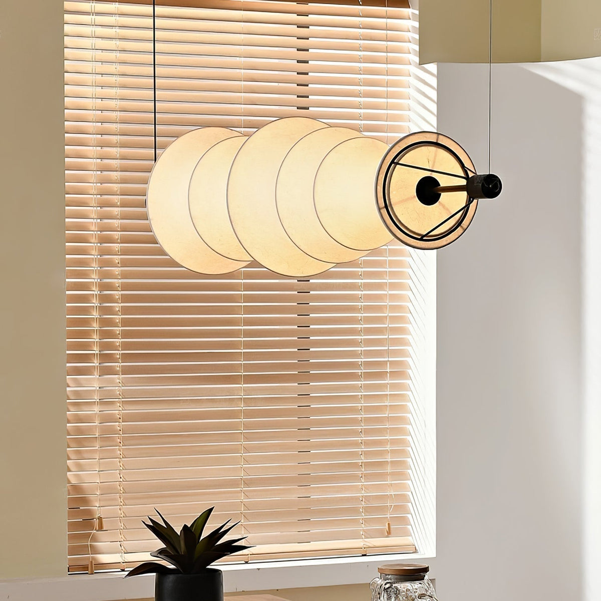 Avlorisra Art elegantie Zijde hanglamp