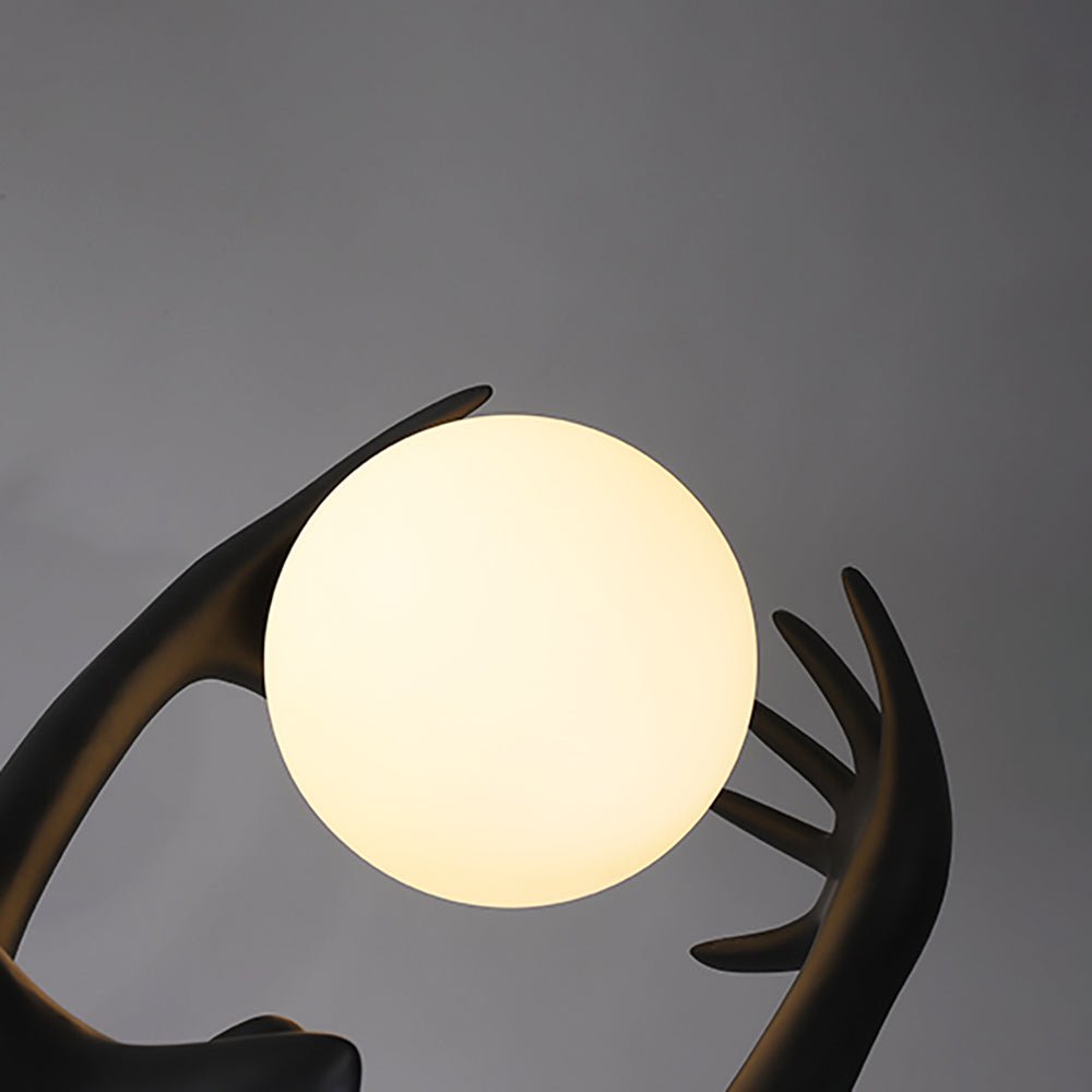 Lynorel vloerlamp zwart