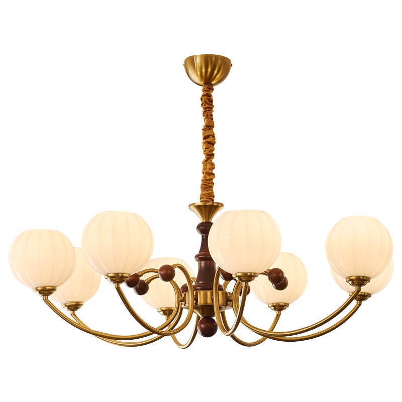 Omirara Traditionele Elegantie Vintage Houten Kroonluchter