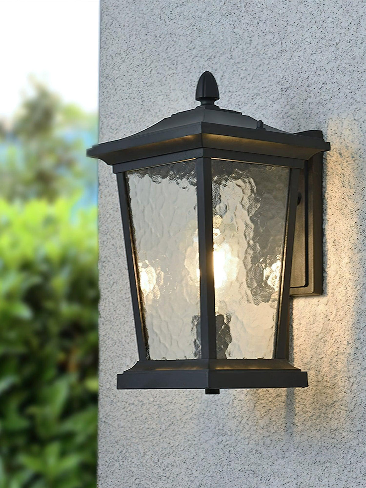 Edwin Birdcage elegantie glas buitenwandlamp