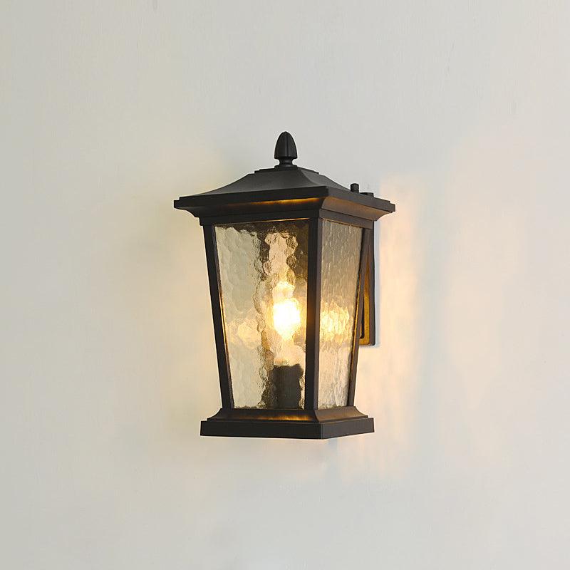 Edwin Birdcage elegantie glas buitenwandlamp