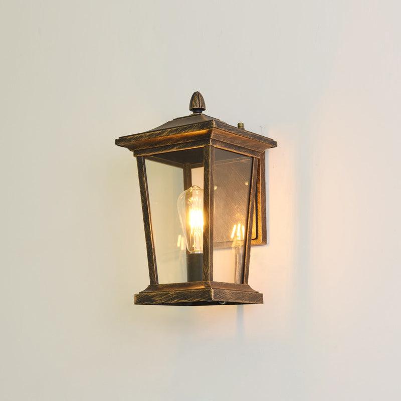 Edwin Birdcage elegantie glas buitenwandlamp
