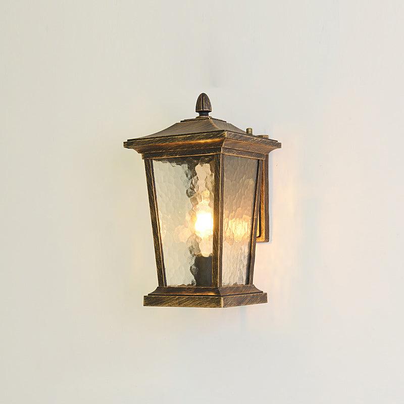 Edwin Birdcage elegantie glas buitenwandlamp