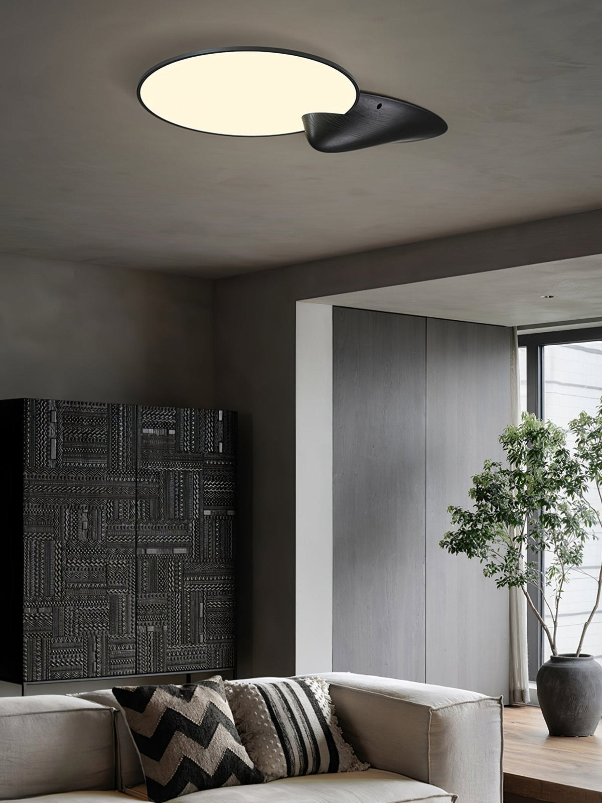 Zovenel Premium elegantie Peak plafondlamp van hout