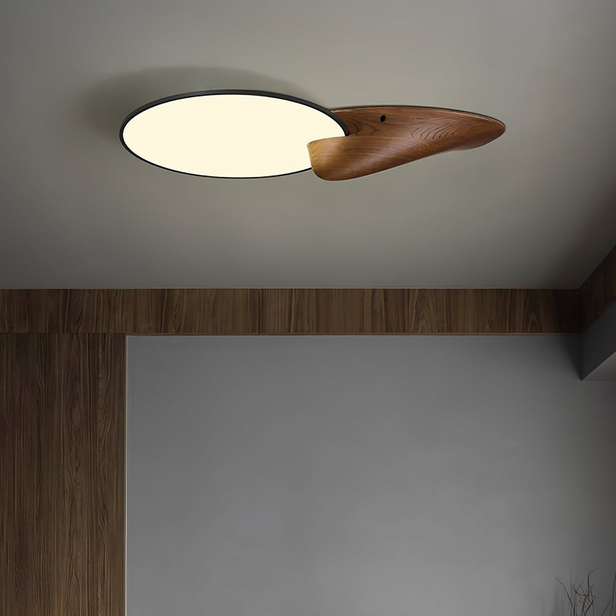 Zovenel Premium elegantie Peak plafondlamp van hout