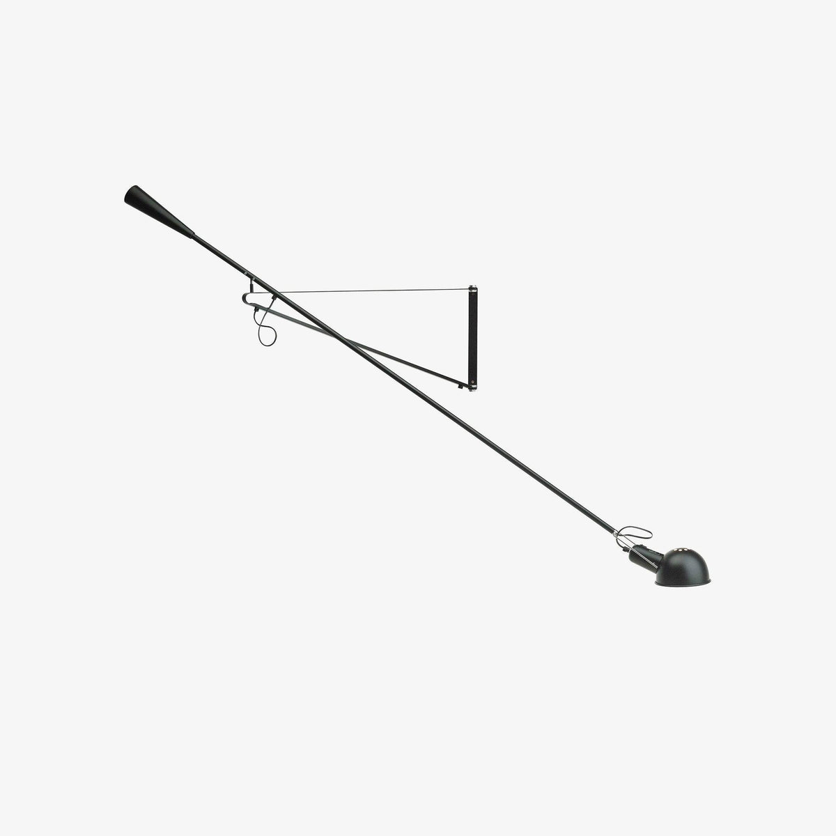 Cid moderne minimalistische wandlamp met lange arm