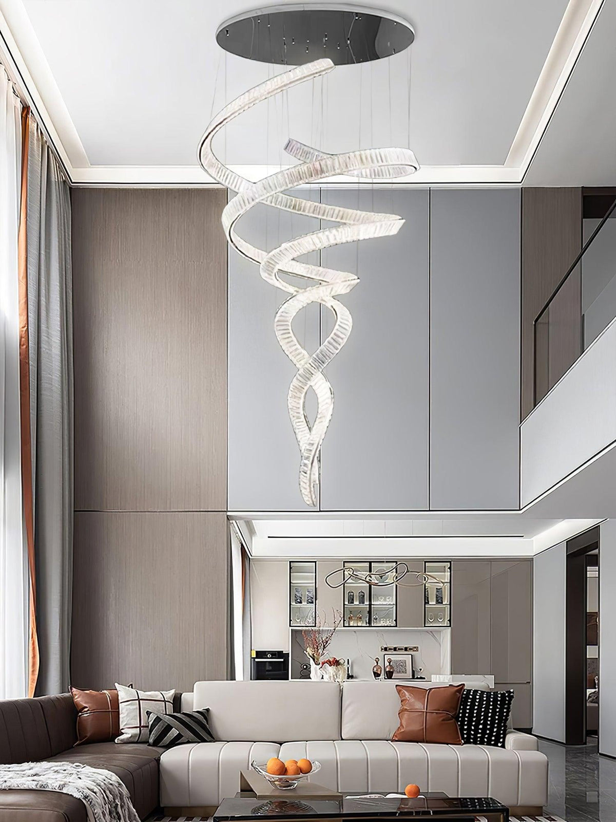 Cotalan Fluid goudkleurige afwerking hanglamp