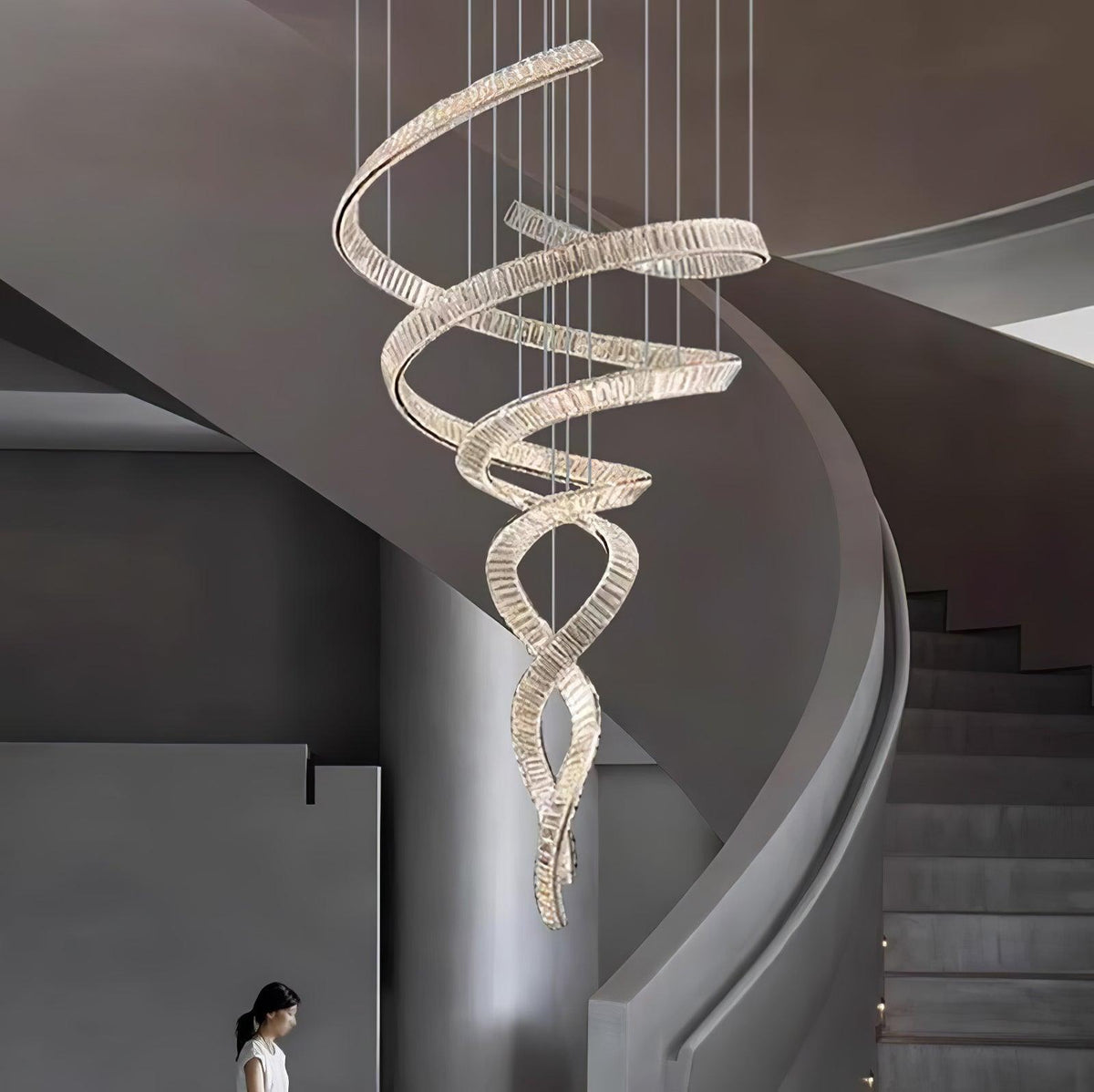 Cotalan Fluid goudkleurige afwerking hanglamp