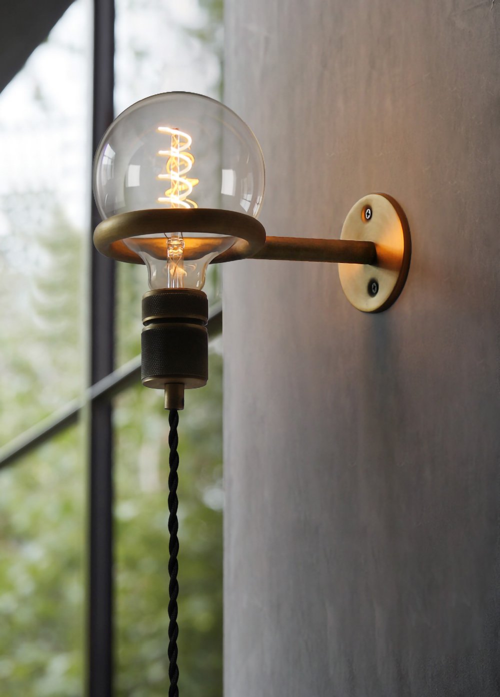 Evmaror elegantie Minimalistische wandlamp van glas