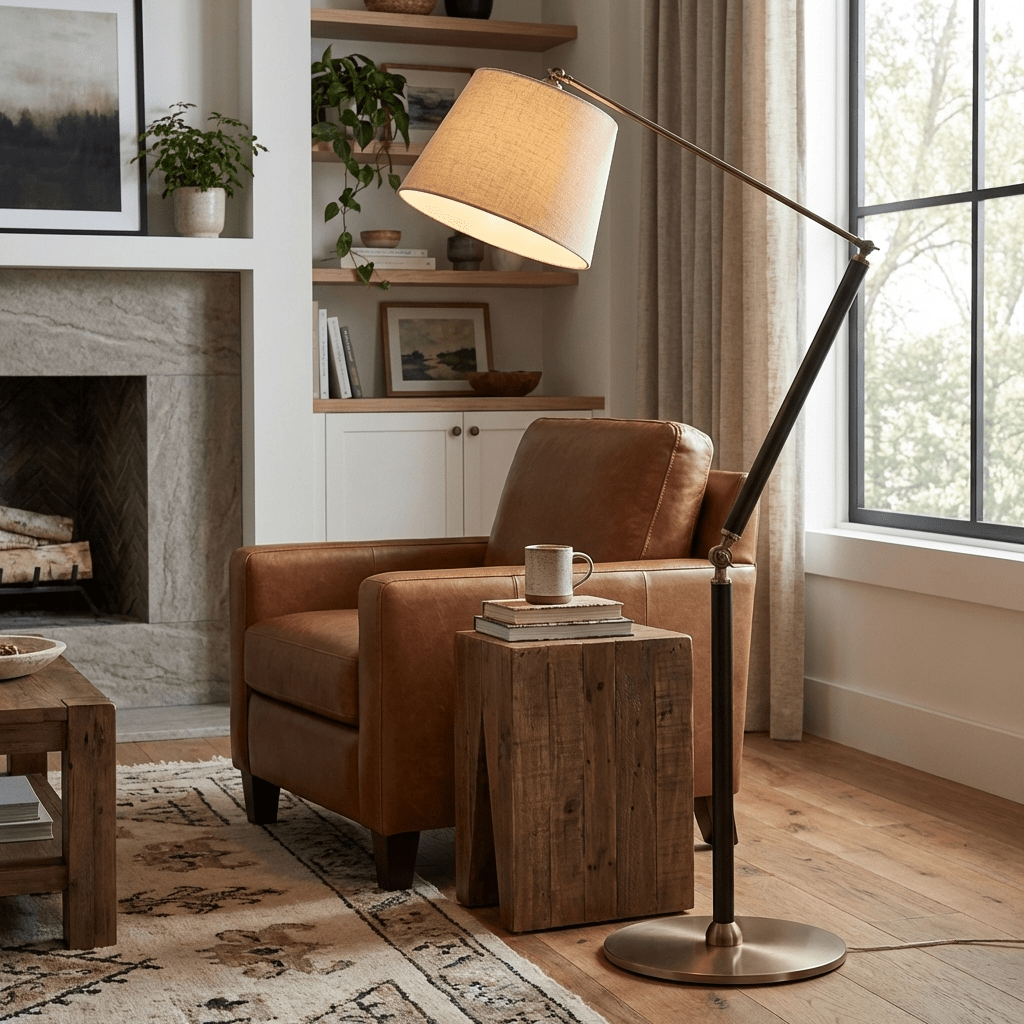 Veyron verstelbare vloerlamp met beweegbare arm