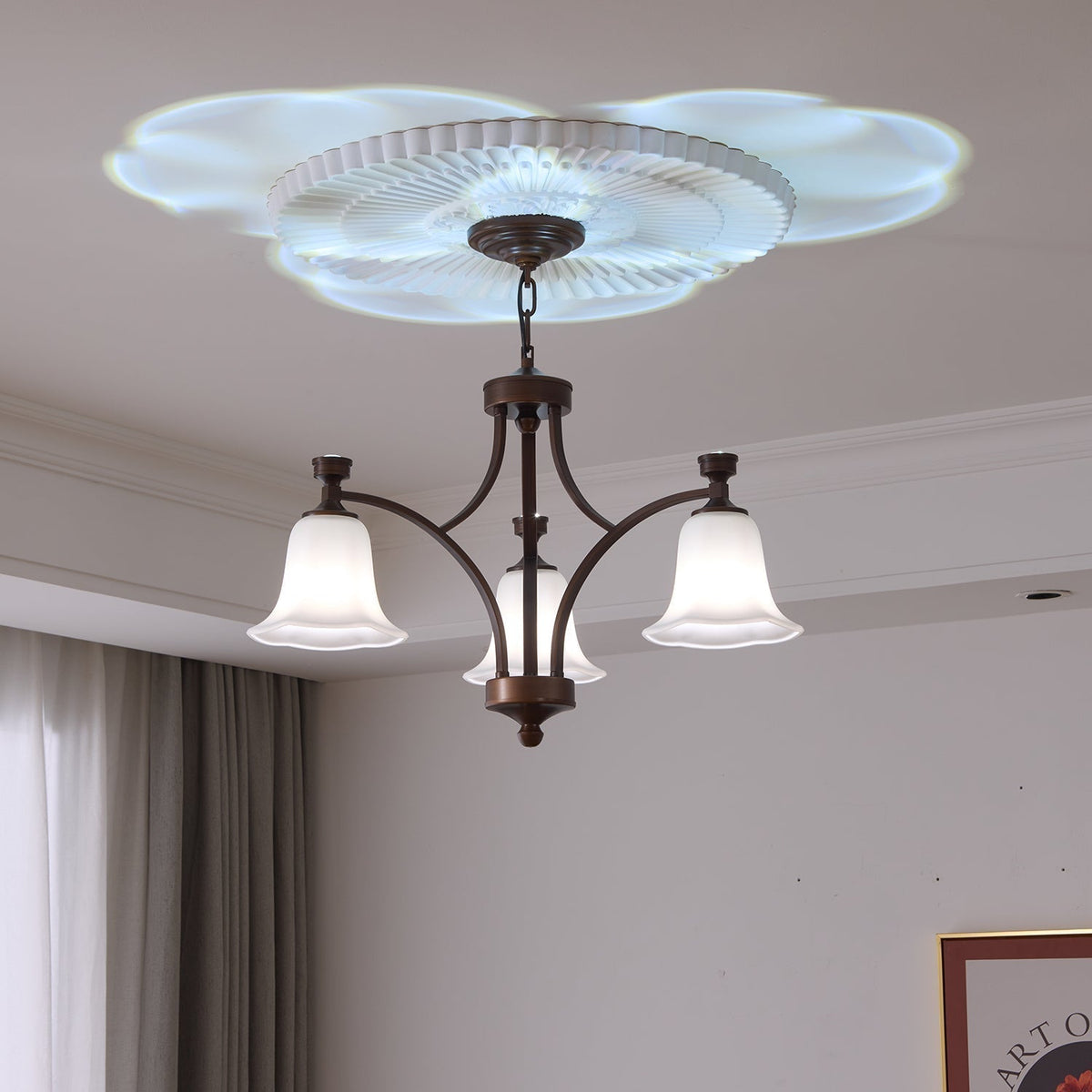 Viloros Traditionele Premium Kroonluchter met Glazen Bellen