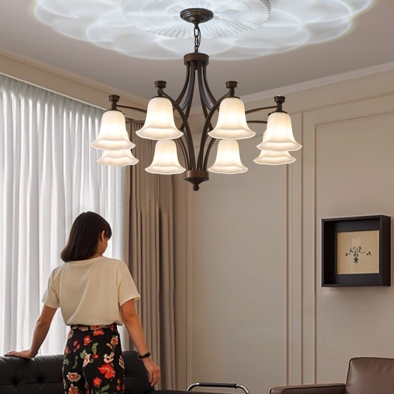 Viloros Traditionele Premium Kroonluchter met Glazen Bellen