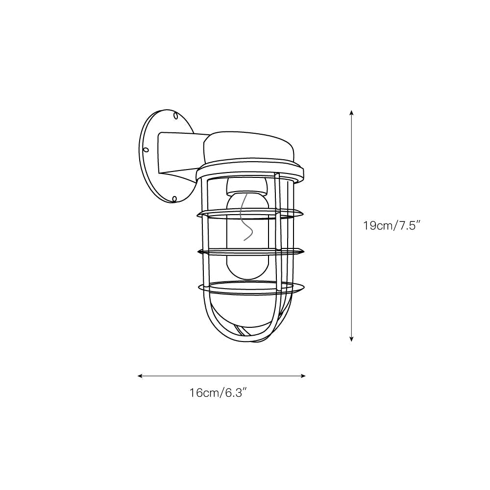 Ozorel wandlamp