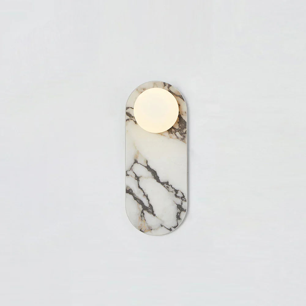 Elif Minimalisme Marmer Glas Wandlamp Eetkamer Slaapkamer