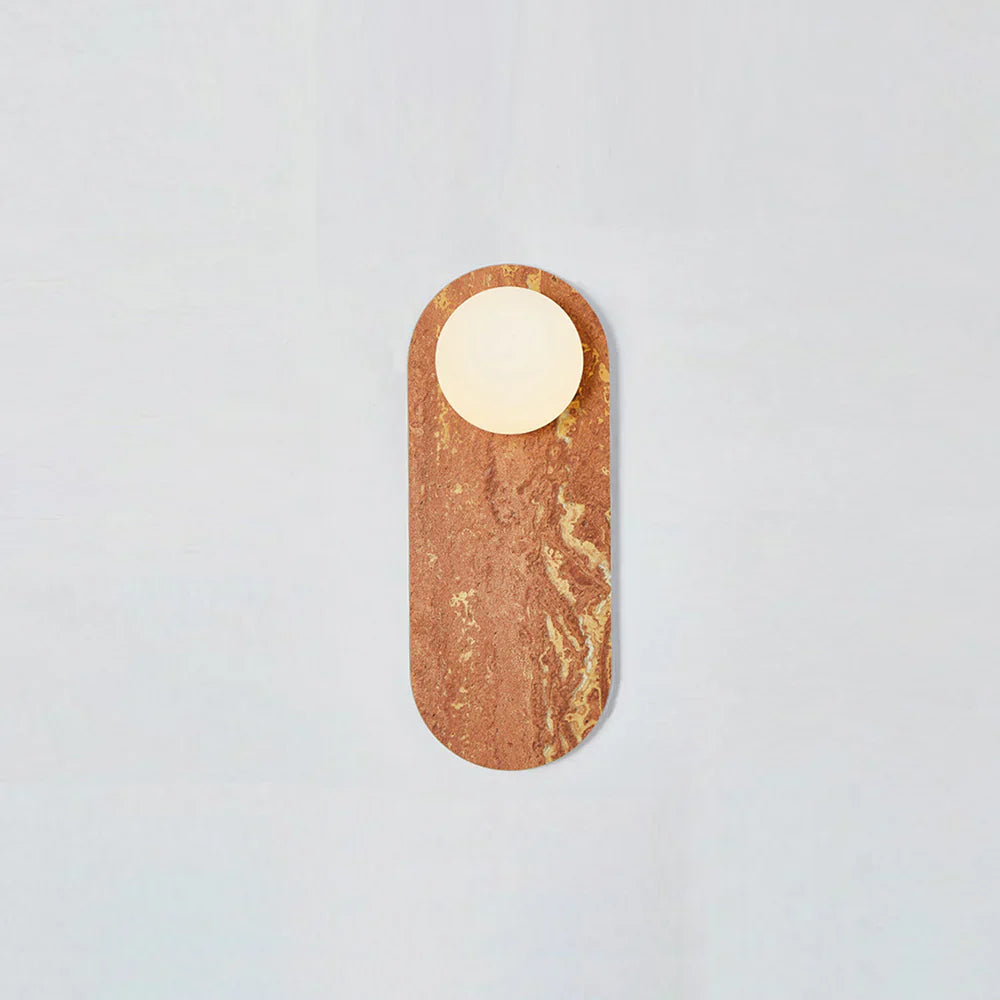 Elif Minimalisme Marmer Glas Wandlamp Eetkamer Slaapkamer